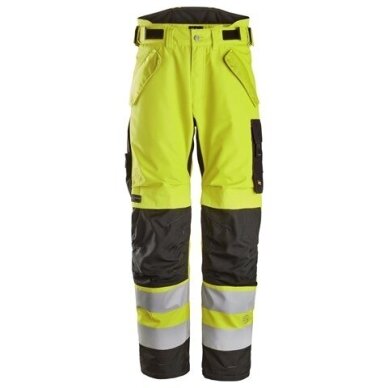 Ūdensnecaurlaidīgas SNICKERS WORKWEAR AllroundWork Hi-Vis 37.5® 6630 ziemas bikses 3 Ūdensnecaurlaidīgas SNICKERS WORKWEAR AllroundWork Hi-Vis 37.5® 6630 ziemas bikses 3