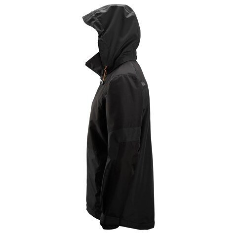 Ūdensizturīga un elpojoša SNICKERS WORKWEAR 1304 jaka, melna 2 Ūdensizturīga un elpojoša SNICKERS WORKWEAR 1304 jaka, melna 2