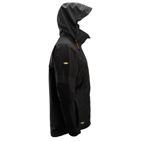 Ūdensizturīga un elpojoša SNICKERS WORKWEAR 1304 jaka, melna 3 Ūdensizturīga un elpojoša SNICKERS WORKWEAR 1304 jaka, melna 3