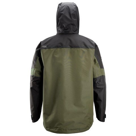 Ūdensnecaurlaidīga un elpojoša SNICKERS WORKWEAR 1304 jaka, haki krāsā 1