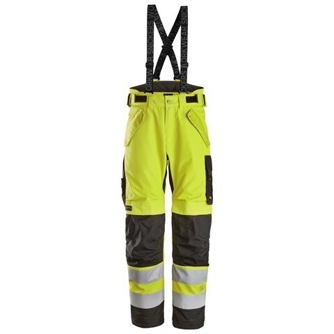 Ūdensnecaurlaidīgas SNICKERS WORKWEAR AllroundWork Hi-Vis 37.5® 6630 ziemas bikses Ūdensnecaurlaidīgas SNICKERS WORKWEAR AllroundWork Hi-Vis 37.5® 6630 ziemas bikses