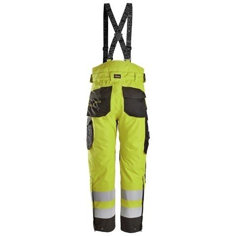 Ūdensnecaurlaidīgas SNICKERS WORKWEAR AllroundWork Hi-Vis 37.5® 6630 ziemas bikses 1 Ūdensnecaurlaidīgas SNICKERS WORKWEAR AllroundWork Hi-Vis 37.5® 6630 ziemas bikses 1