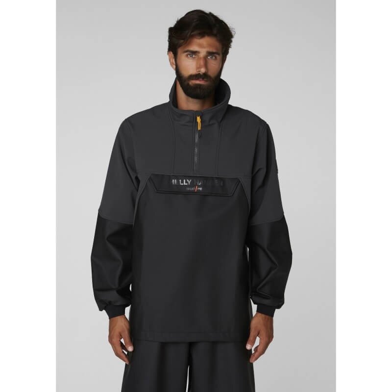 Neperšlampanti striukė HELLY HANSEN Storm Hybrid Anorak, juoda 2 Neperšlampanti striukė HELLY HANSEN Storm Hybrid Anorak, juoda 2