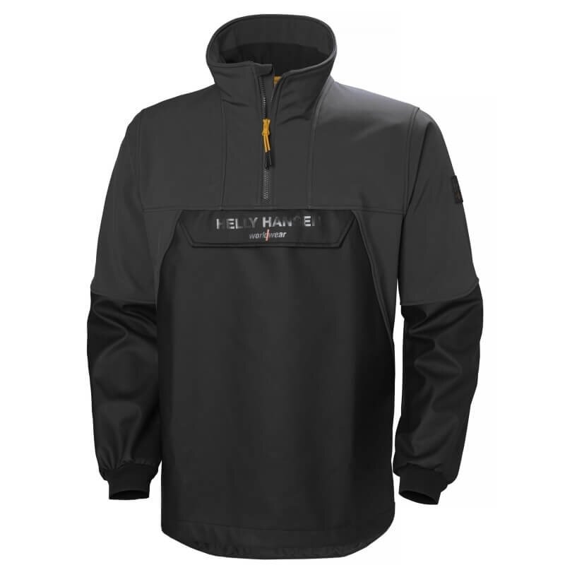 Neperšlampanti striukė HELLY HANSEN Storm Hybrid Anorak, juoda Neperšlampanti striukė HELLY HANSEN Storm Hybrid Anorak, juoda