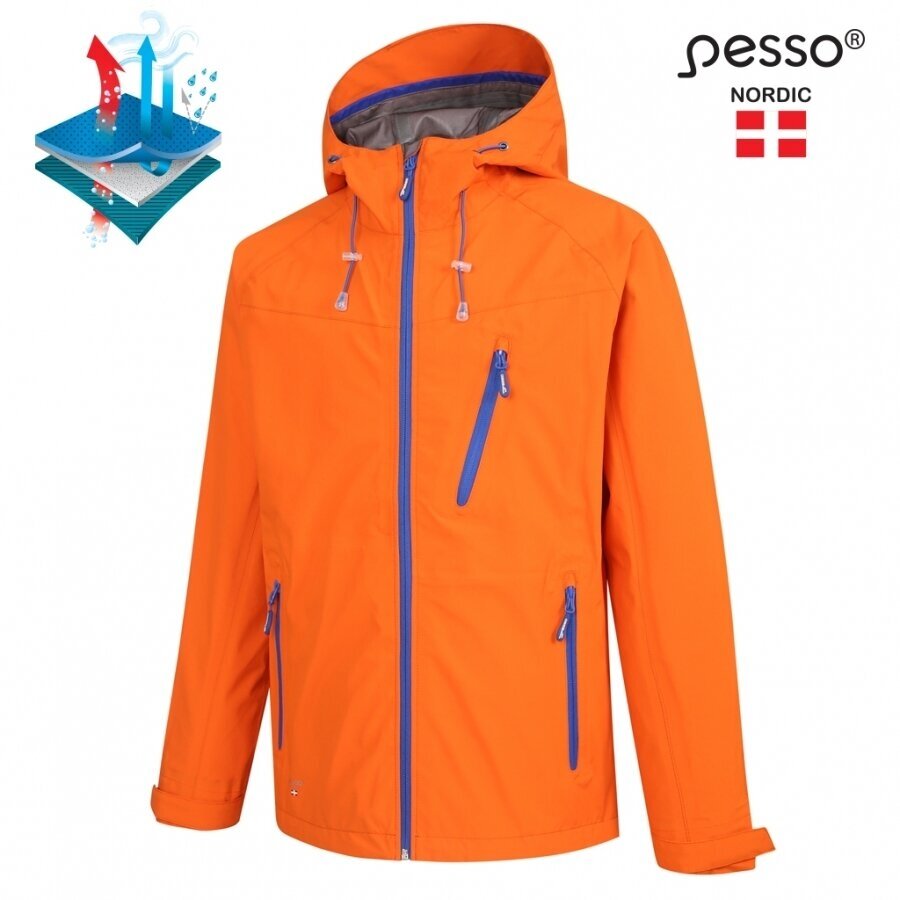 Ūdensizturīga jaka Pesso BONNA, oranža 1
