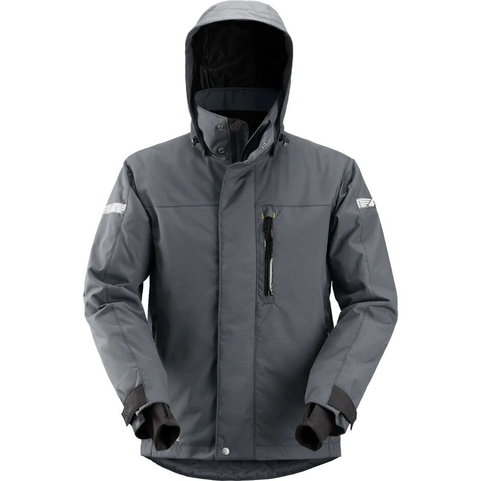 Ūdensizturīga ziemas jaka ar kapuci 37.5® SNICKERS WORKWEAR, pelēka 5 Ūdensizturīga ziemas jaka ar kapuci 37.5® SNICKERS WORKWEAR, pelēka 5