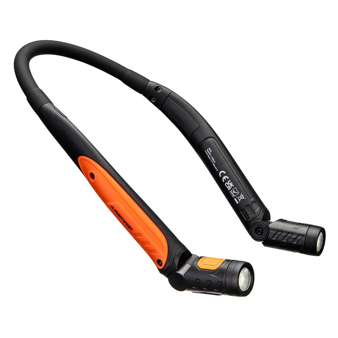 USB uzlādējams PORTWEST PA73 LED kakla lukturītis 1 USB uzlādējams PORTWEST PA73 LED kakla lukturītis 1