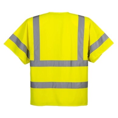 PORTWEST C372 veste ar rāvējslēdzēju un puspiedurknēm 1 PORTWEST C372 veste ar rāvējslēdzēju un puspiedurknēm 1
