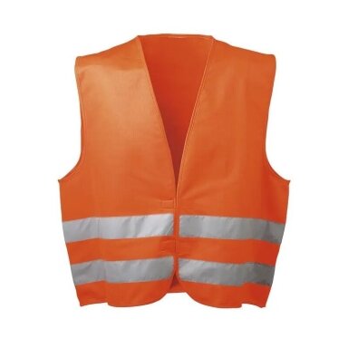 Veste BoSafety VS-22686 augstas redzamības klase 2, oranža