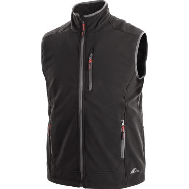 Veste CXS TOPEKA Softshell, melna
