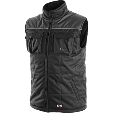 Veste CXS SEATTLE, apsildāma, melna/pelēka Veste CXS SEATTLE, apsildāma, melna/pelēka