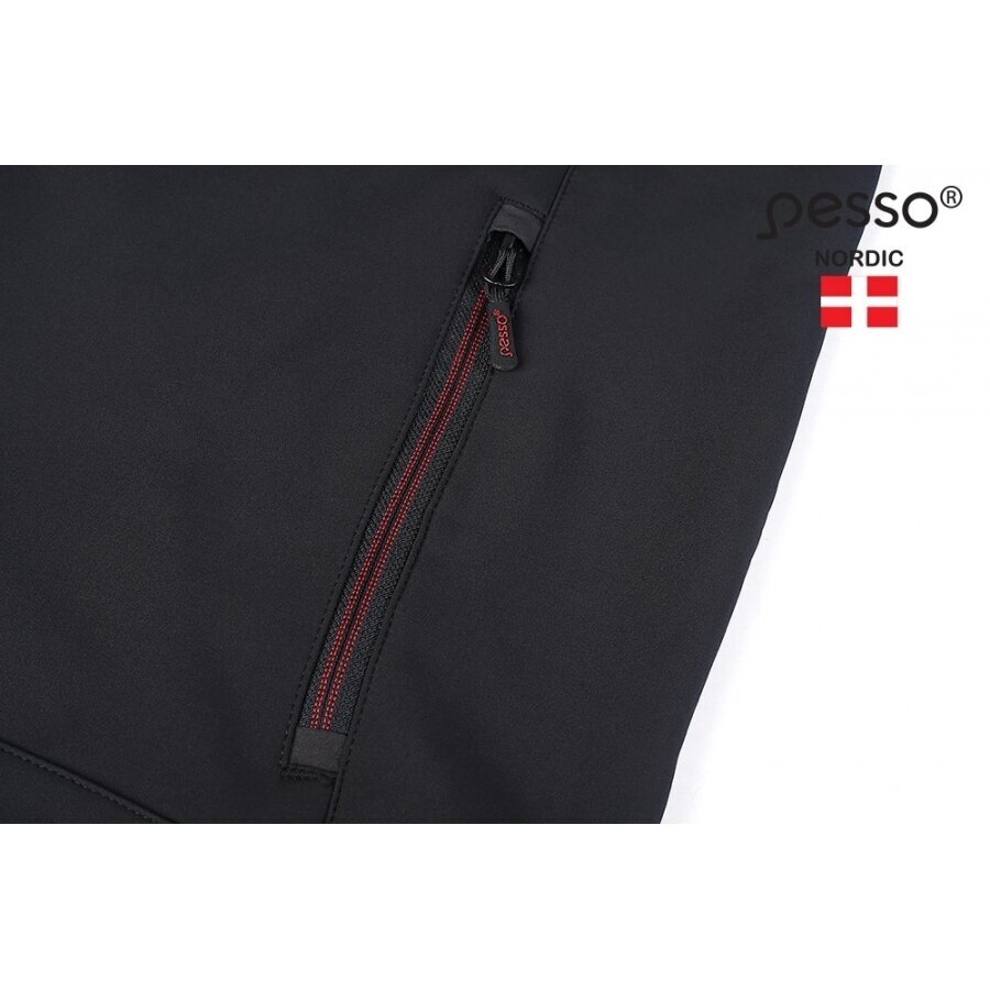 Veste Pesso Soft Softshell, melna 9 Veste Pesso Soft Softshell, melna 9
