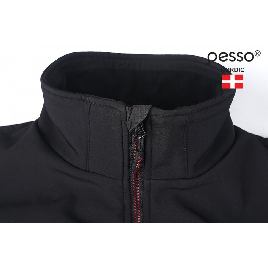 Veste Pesso Soft Softshell, melna 3 Veste Pesso Soft Softshell, melna 3