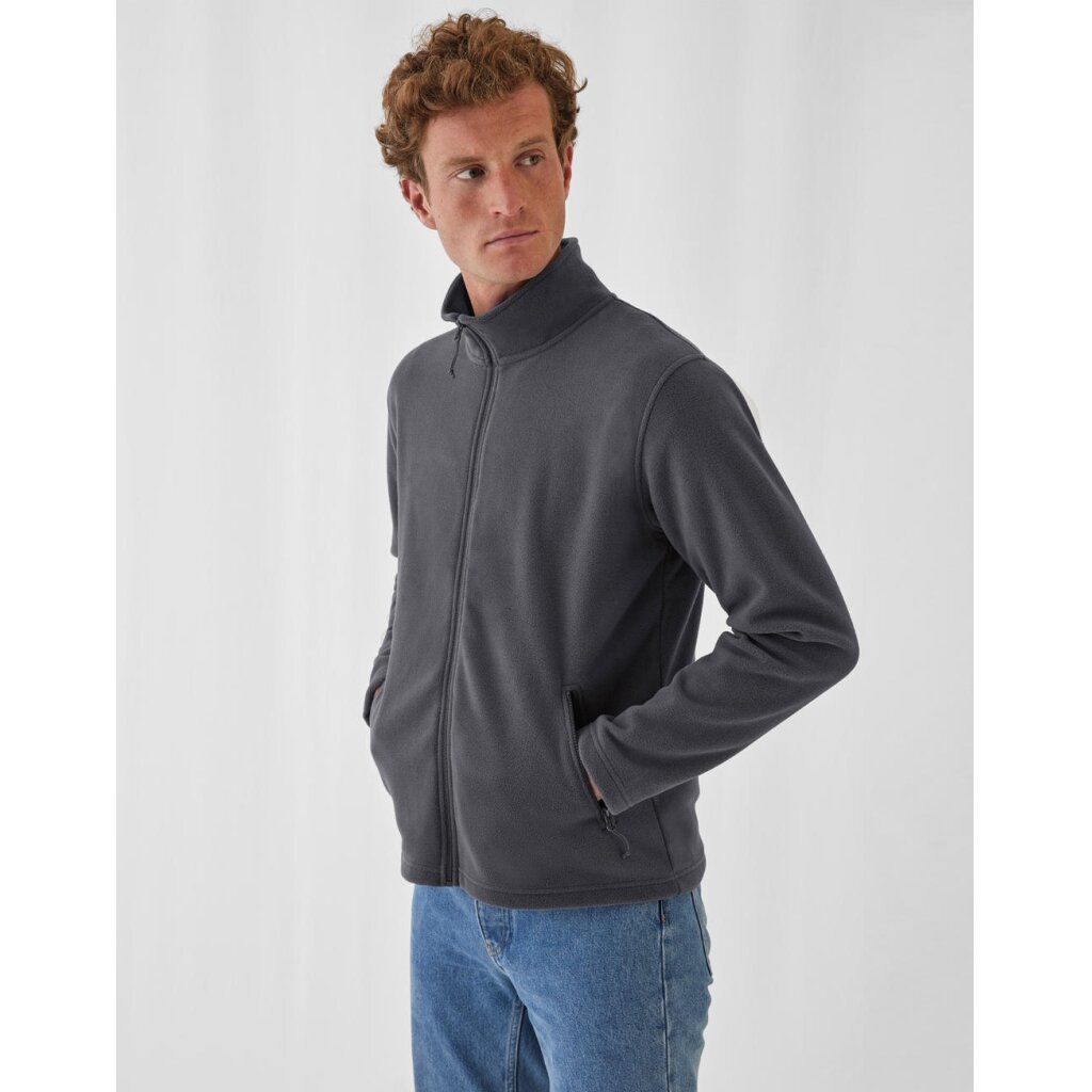 Vīriešu B&C ID.501 Micro Fleece džemperis 2 Vīriešu B&C ID.501 Micro Fleece džemperis 2