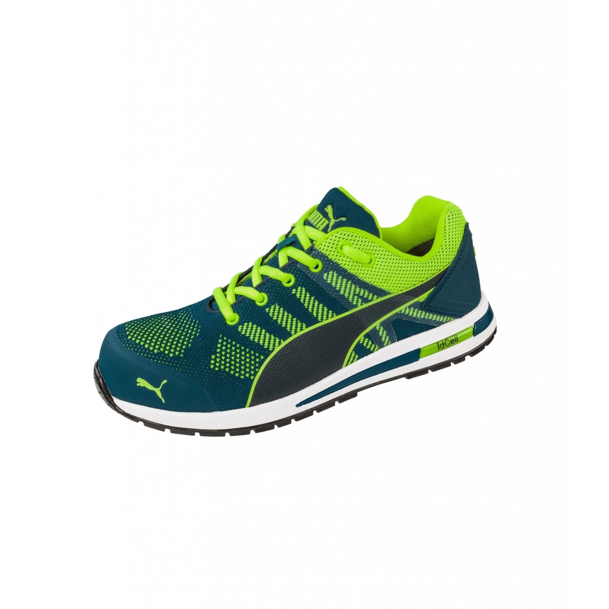 Vīriešu PUMA Elevate Knit Green S10 darba apavi Vīriešu PUMA Elevate Knit Green S10 darba apavi