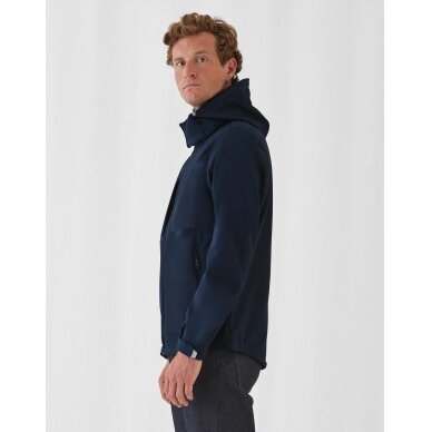 Vīriešu B&C Softshell JM950 zāliena un lietus jaka 3