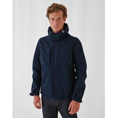 Vīriešu B&C Softshell JM950 zāliena un lietus jaka 1 Vīriešu B&C Softshell JM950 zāliena un lietus jaka 1