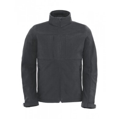 Vīriešu B&C Softshell JM950 zāliena un lietus jaka 5