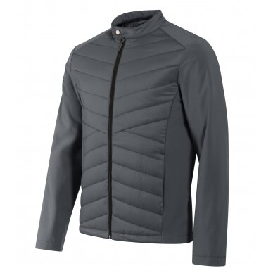 Vyriška dygsniuoto ir softshell MAL_555 audinio striukė Vyriška dygsniuoto ir softshell MAL_555 audinio striukė