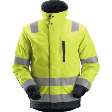 Ziemas jaka AllroundWork 37.5 Hi-Vis SNICKERS WORKWEAR, dzeltena