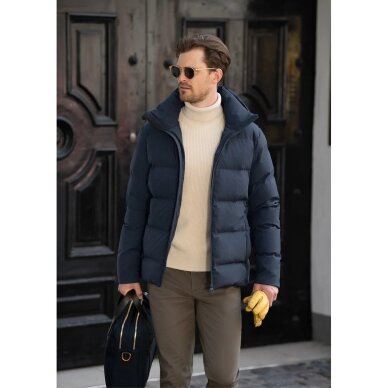Ziemas flīsa ūdensnecaurlaidīga un vēja necaurlaidīga Unisex Nimbus TELL-U jaka 2