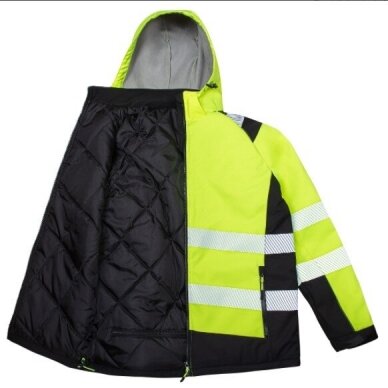 Ziemas jaka darbam STEPO TEXAS HI-VIS Softshell 2