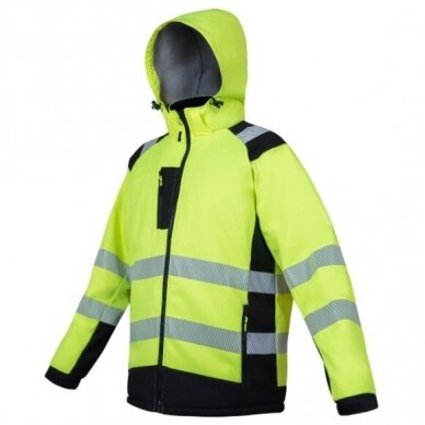 Ziemas jaka darbam STEPO TEXAS HI-VIS Softshell Ziemas jaka darbam STEPO TEXAS HI-VIS Softshell