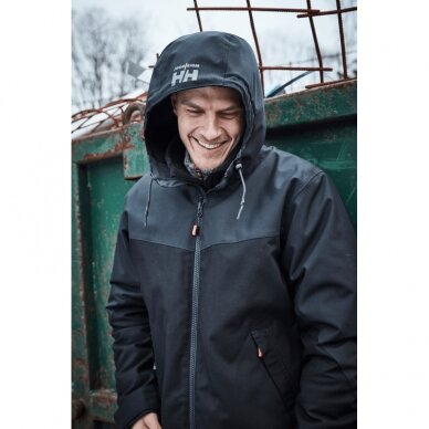 Žieminė striukė HELLY HANSEN Oxford, juoda 4