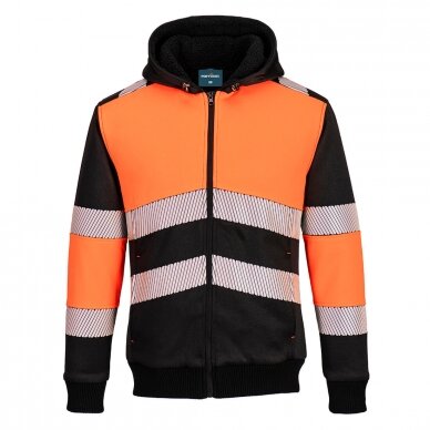 Žieminis Hoodie su užtrauktuku Portwest PW377 Žieminis Hoodie su užtrauktuku Portwest PW377