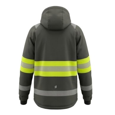 BoSafety Softshell ziemas jaka VALENCIA Hi Vis 1. klase 4 BoSafety Softshell ziemas jaka VALENCIA Hi Vis 1. klase 4