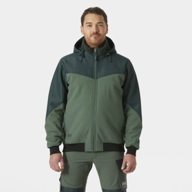 Ziemas jaka HELLY HANSEN Oxford Softsheel ziemas jaka, zaļa 3