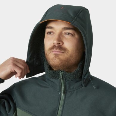 Ziemas jaka HELLY HANSEN Oxford Softsheel ziemas jaka, zaļa 5 Ziemas jaka HELLY HANSEN Oxford Softsheel ziemas jaka, zaļa 5