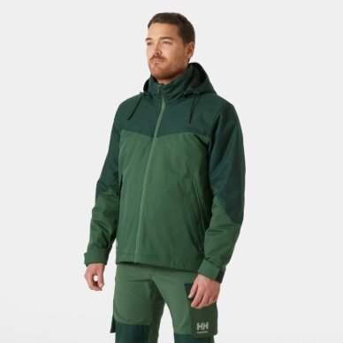 Ziemas jaka HELLY HANSEN Oxford ziemas jaka, zaļa 2 Ziemas jaka HELLY HANSEN Oxford ziemas jaka, zaļa 2