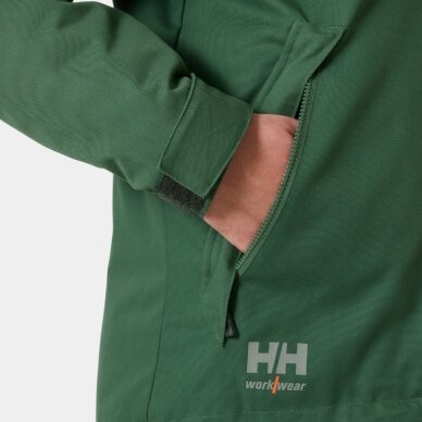 Ziemas jaka HELLY HANSEN Oxford ziemas jaka, zaļa 5 Ziemas jaka HELLY HANSEN Oxford ziemas jaka, zaļa 5