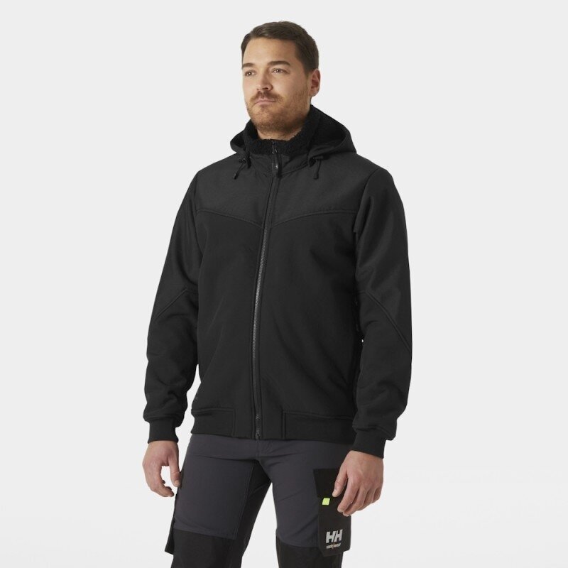 Ziemas jaka HELLY HANSEN Oxford Softsheel ziemas jaka, melna 3