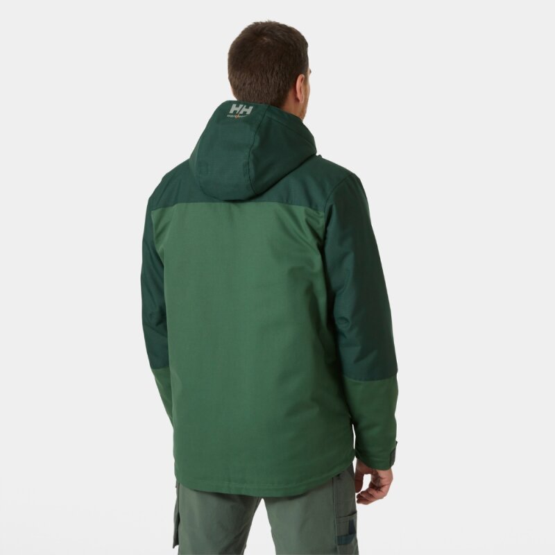 Ziemas jaka HELLY HANSEN Oxford ziemas jaka, zaļa 3 Ziemas jaka HELLY HANSEN Oxford ziemas jaka, zaļa 3